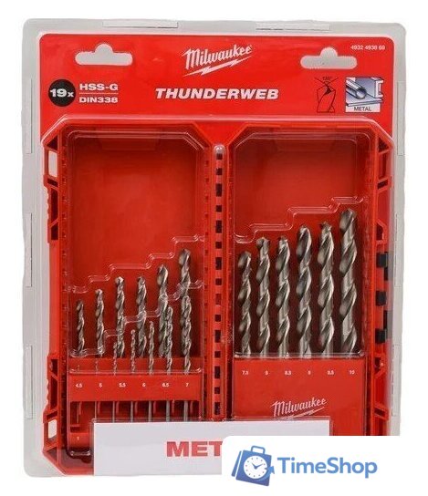 Набор сверл Milwaukee 4932493869 - Изображение №1 — Интернет-магазин Time-Shop