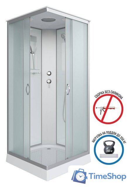 Душевая кабина Niagara NG-1101-14 90х90 - Изображение №2 — Интернет-магазин Time-Shop