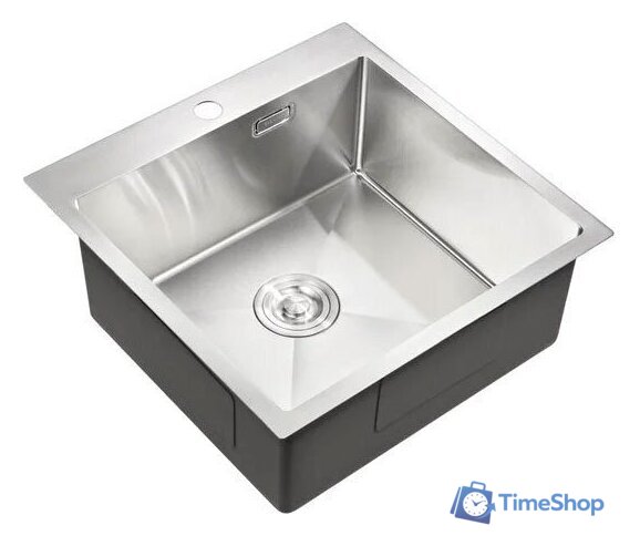 Кухонная мойка Milacio Denia 51 Steel MC.77480 (нержавеющая сталь) - Изображение №1 — Интернет-магазин Time-Shop