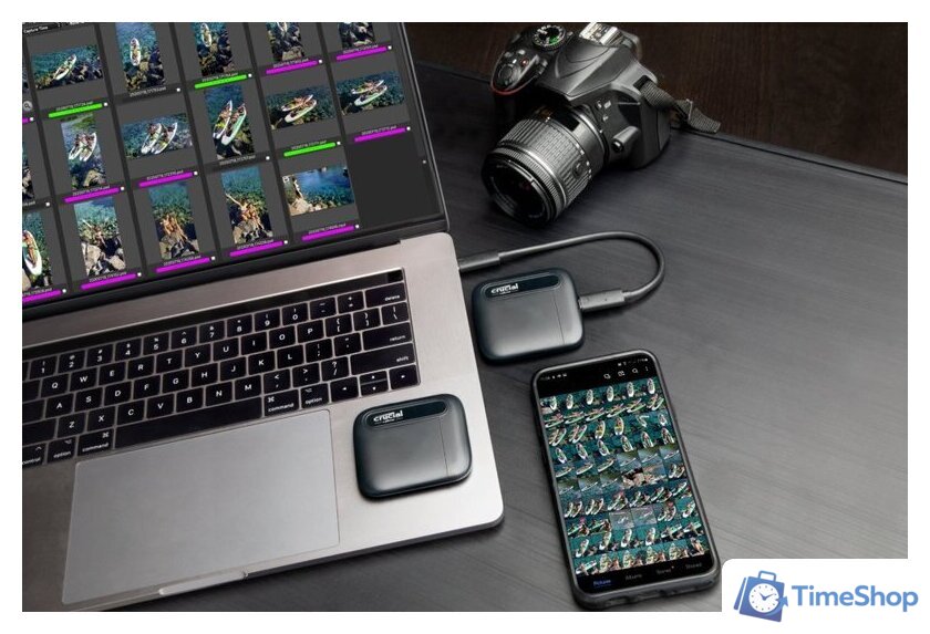 Внешний накопитель Crucial X6 1TB CT1000X6SSD9 - Изображение №4 — Интернет-магазин Time-Shop