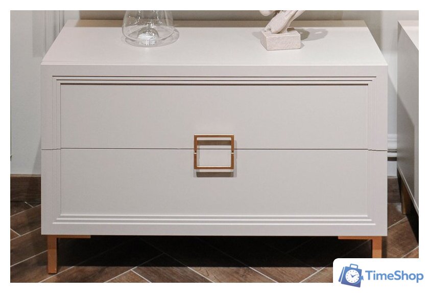 Тумба Ангстрем Дольче спальня ДЛ-305.03 исп.3 (кашемир серый) - Изображение №6 — Интернет-магазин Time-Shop