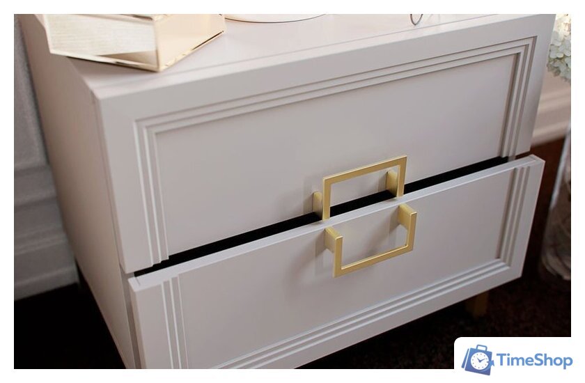 Тумба Ангстрем Дольче спальня ДЛ-305.03 исп.3 (кашемир серый) - Изображение №10 — Интернет-магазин Time-Shop