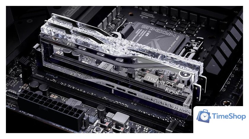 Оперативная память G.Skill Trident Z5 Royal 2x48ГБ DDR5 6400 МГц F5-6400J3239F48GX2-TR5S - Изображение №4 — Интернет-магазин Time-Shop