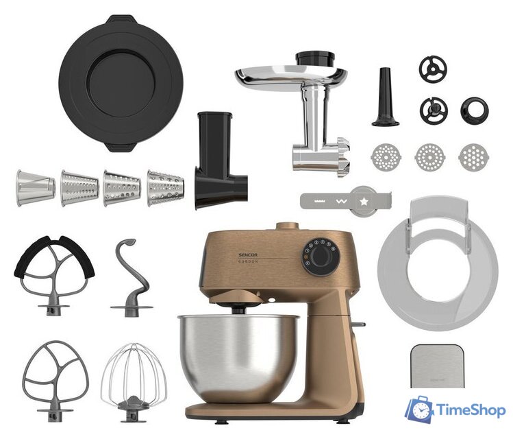 Кухонная машина Sencor STM 7630RS - Изображение №13 — Интернет-магазин Time-Shop