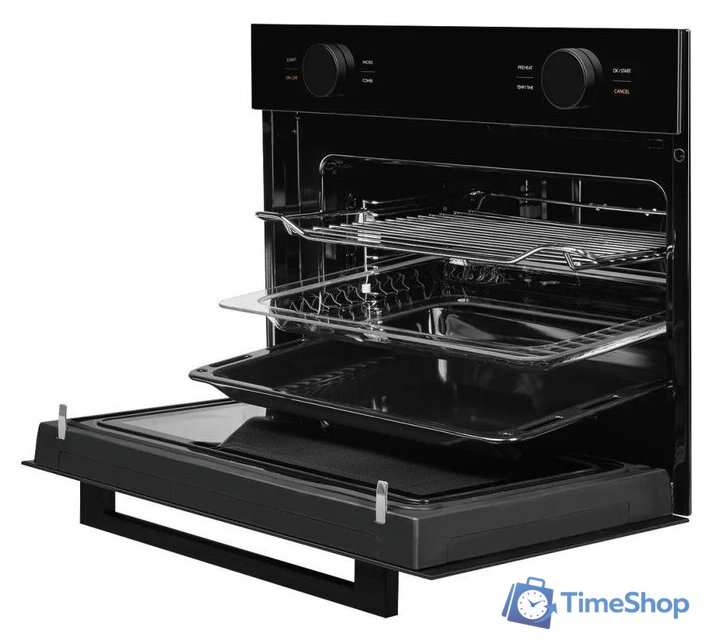 Электрический духовой шкаф KUPPERSBERG KMW 612 Black - Изображение №4 — Интернет-магазин Time-Shop
