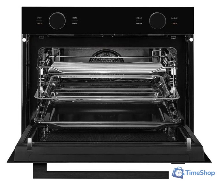 Электрический духовой шкаф KUPPERSBERG KMW 612 Black - Изображение №3 — Интернет-магазин Time-Shop