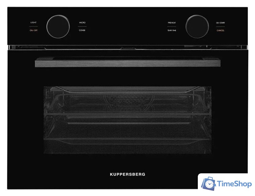 Электрический духовой шкаф KUPPERSBERG KMW 612 Black - Изображение №2 — Интернет-магазин Time-Shop