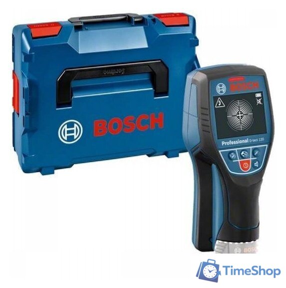 Детектор скрытой проводки Bosch D-tect 120 Professional 0601081308 (без АКБ, кейс) - Изображение №1 — Интернет-магазин Time-Shop
