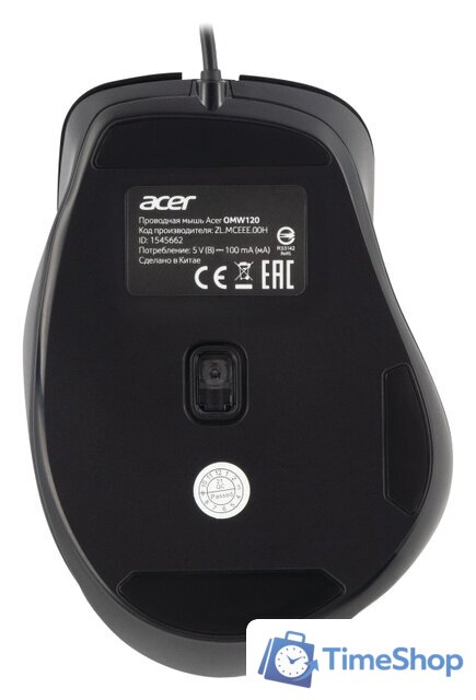Мышь Acer OMW120 - Изображение №2 — Интернет-магазин Time-Shop