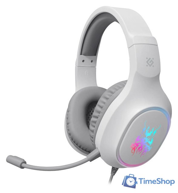 Наушники Defender Fury (белый) - Изображение №1 — Интернет-магазин Time-Shop