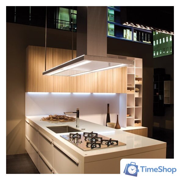 Кухонная вытяжка Falmec Lumen Design Island 175 800 м3/ч (нержавеющая сталь, правая) - Изображение №4 — Интернет-магазин Time-Shop