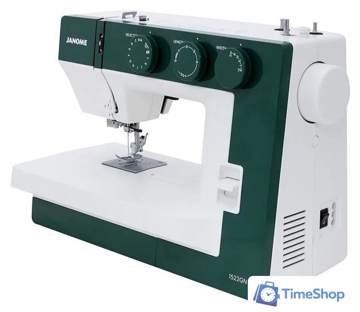 Электромеханическая швейная машина Janome 1522GN - Изображение №4 — Интернет-магазин Time-Shop
