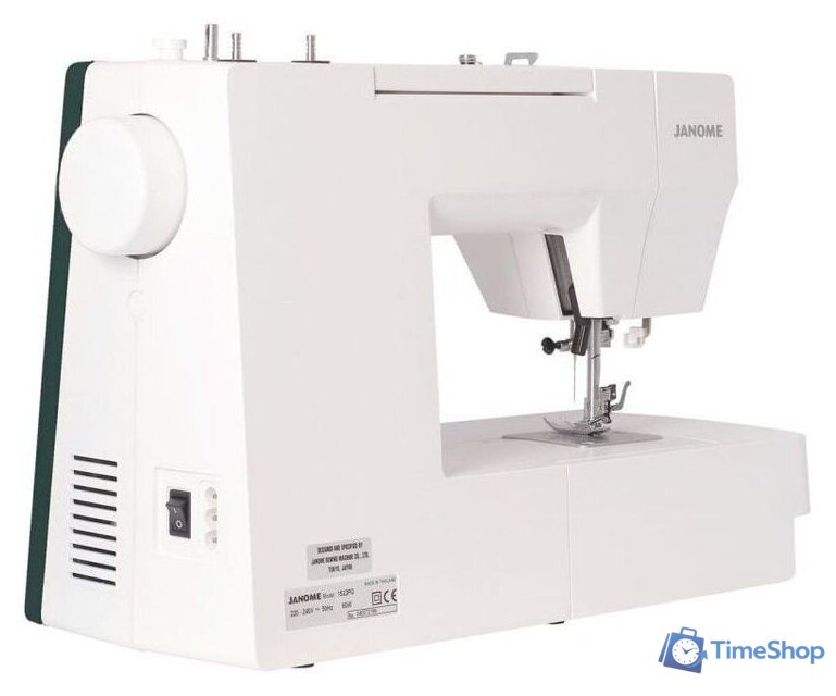 Электромеханическая швейная машина Janome 1522GN - Изображение №6 — Интернет-магазин Time-Shop