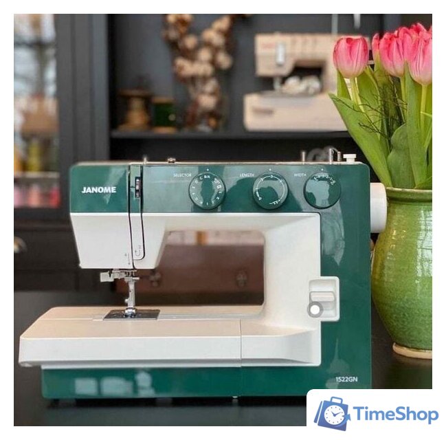 Электромеханическая швейная машина Janome 1522GN - Изображение №15 — Интернет-магазин Time-Shop