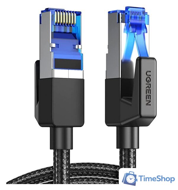 Кабель Ugreen NW153 80433 RJ45 - RJ45 (5 м, черный) - Изображение №1 — Интернет-магазин Time-Shop
