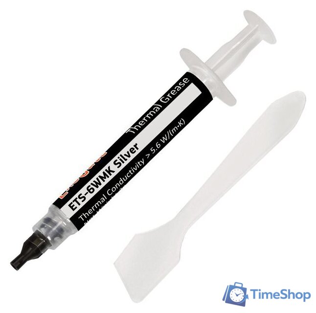 Термопаста ExeGate ETS-6WMK Silver EX282346RUS (2 г.) - Изображение №1 — Интернет-магазин Time-Shop