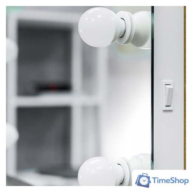 Зеркало с подсветкой  Континент 12 ламп 60x80 - Изображение №2 — Интернет-магазин Time-Shop