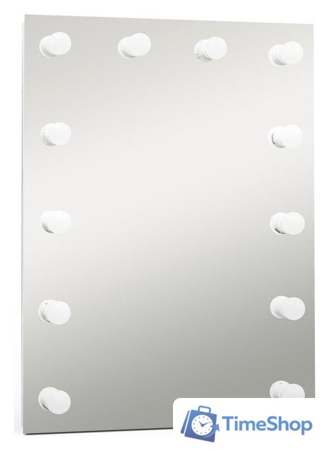 Зеркало с подсветкой  Континент 12 ламп 60x80 - Изображение №1 — Интернет-магазин Time-Shop