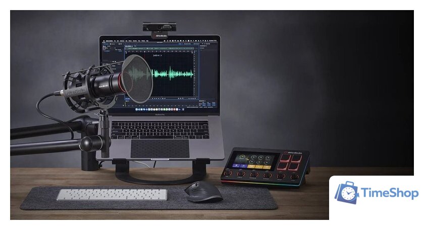 Проводной микрофон AverMedia Live Streamer MIC 330 AM330 - Изображение №10 — Интернет-магазин Time-Shop