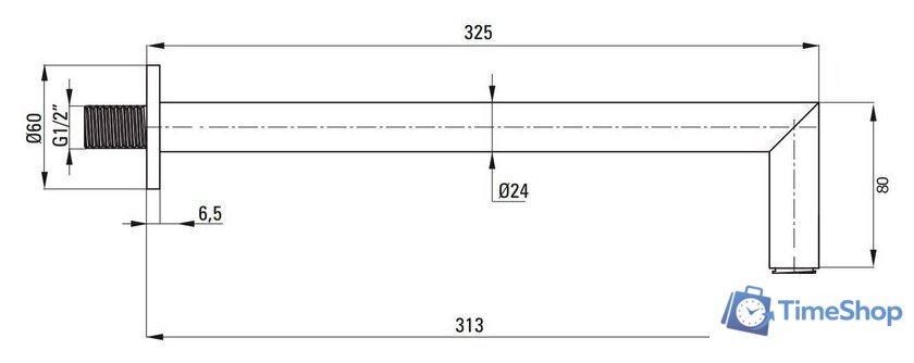 Душевая система  Deante Jasmin NAC_09JP (хром) - Изображение №7 — Интернет-магазин Time-Shop