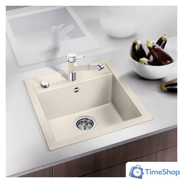 Кухонная мойка Blanco Dalago 45-F 527060 (мягкий белый) - Изображение №1 — Интернет-магазин Time-Shop
