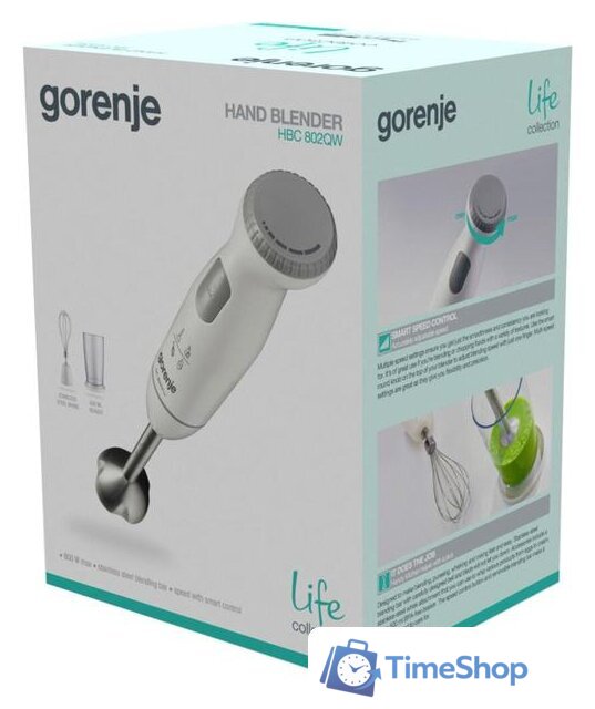 Погружной блендер Gorenje HBC802QW - Изображение №3 — Интернет-магазин Time-Shop