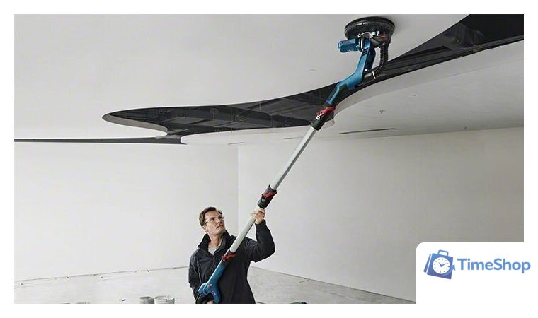 Шлифмашина для стен и потолков Bosch GTR 550 Professional 06017D4020 (с кейсом) - Изображение №12 — Интернет-магазин Time-Shop