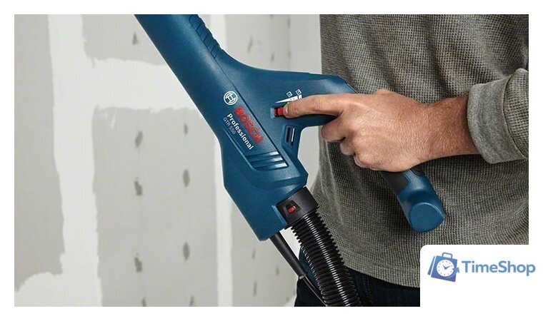 Шлифмашина для стен и потолков Bosch GTR 550 Professional 06017D4020 (с кейсом) - Изображение №13 — Интернет-магазин Time-Shop