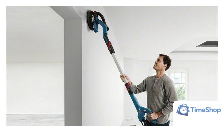 Шлифмашина для стен и потолков Bosch GTR 550 Professional 06017D4020 (с кейсом) - Изображение №9 — Интернет-магазин Time-Shop