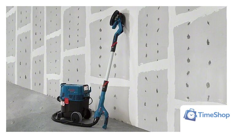 Шлифмашина для стен и потолков Bosch GTR 550 Professional 06017D4020 (с кейсом) - Изображение №14 — Интернет-магазин Time-Shop