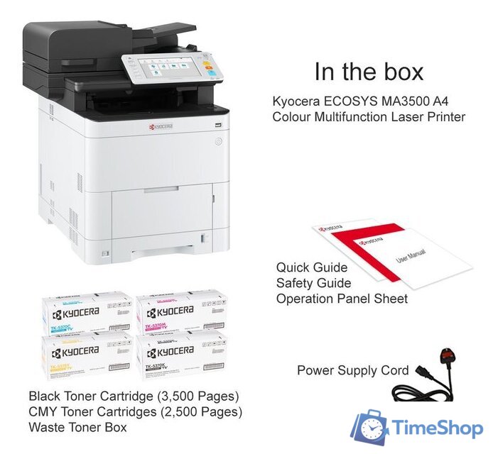 МФУ Kyocera Mita ECOSYS MA3500cix 1102YK3NL0 - Изображение №3 — Интернет-магазин Time-Shop