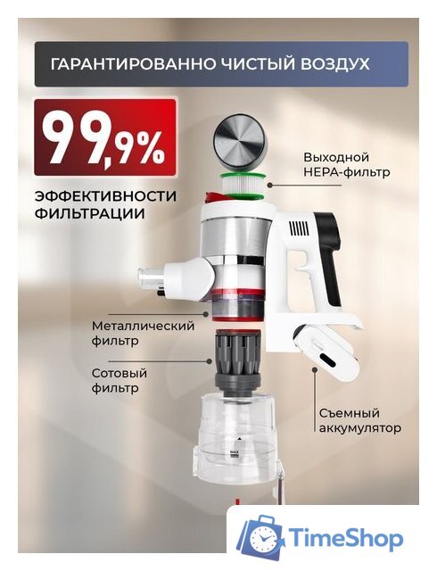 Пылесос Evolution Smart Clean VCF2613UV Wet and Dry - Изображение №43 — Интернет-магазин Time-Shop