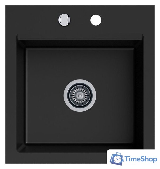 Кухонная мойка Kernau Kgs M 45 1B Black Metallic - Изображение №1 — Интернет-магазин Time-Shop