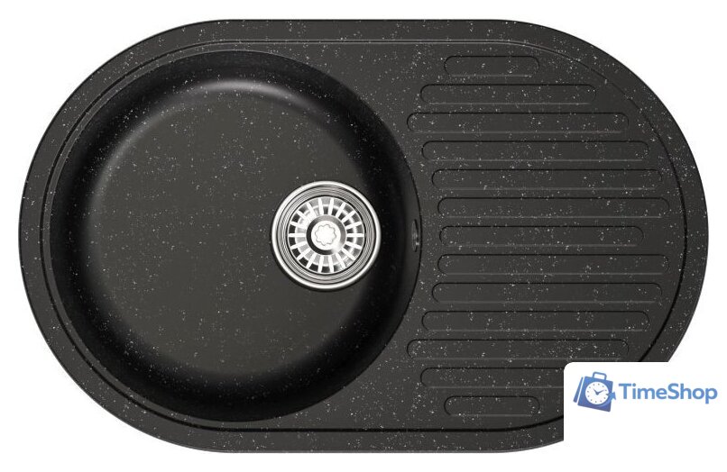 Кухонная мойка Mixline ML-GM16 551926 (черный) - Изображение №1 — Интернет-магазин Time-Shop