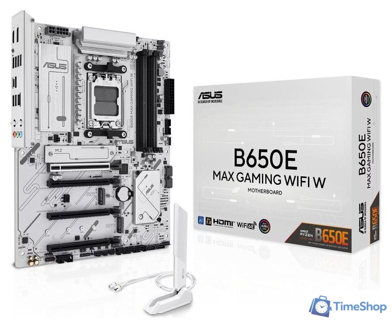 Материнская плата ASUS B650E Max Gaming WiFi W - Изображение №7 — Интернет-магазин Time-Shop