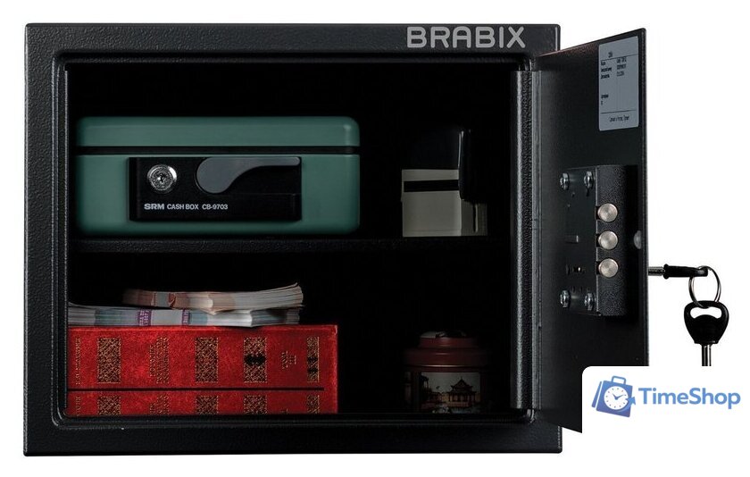Мебельный сейф Brabix SF-280KL - Изображение №2 — Интернет-магазин Time-Shop