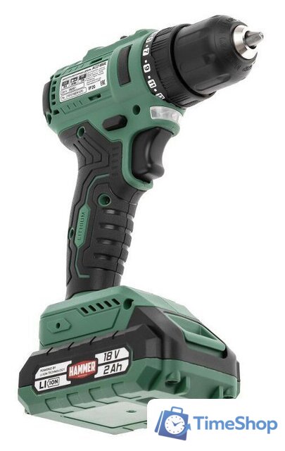 Дрель-шуруповерт Hammer ACD18BL (с 2-мя АКБ, кейс) - Изображение №5 — Интернет-магазин Time-Shop