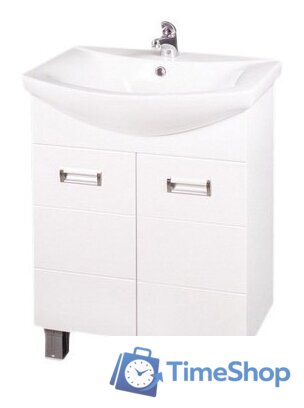  Onika Тумба под умывальник Балтика 60.10 (белый) [106040] - Изображение №1 — Интернет-магазин Time-Shop