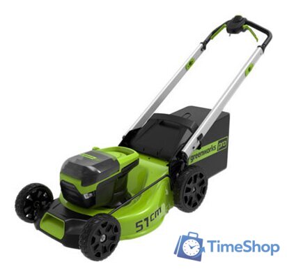 Газонокосилка Greenworks GD60LM51SP 2514307 (без АКБ) - Изображение №1 — Интернет-магазин Time-Shop