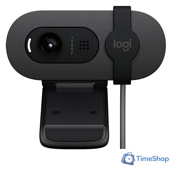 Веб-камера Logitech Brio 90 (графит) - Изображение №1 — Интернет-магазин Time-Shop