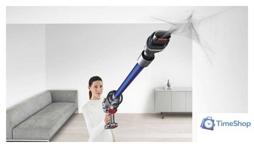Пылесос Dyson V11 Advanced 479333-01 (никель/фиолетовый) - Изображение №3 — Интернет-магазин Time-Shop