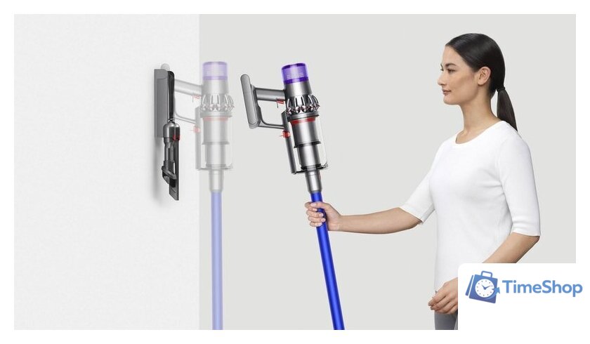 Пылесос Dyson V11 Advanced 479333-01 (никель/фиолетовый) - Изображение №4 — Интернет-магазин Time-Shop