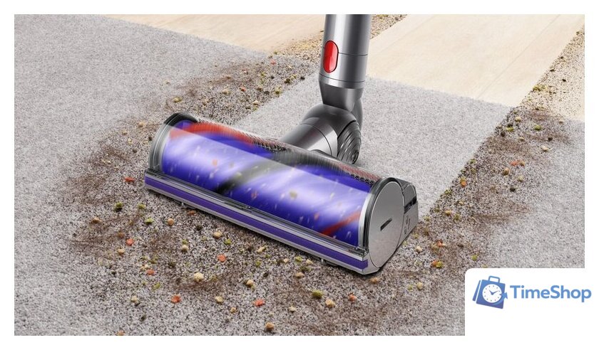 Пылесос Dyson V11 Advanced 479333-01 (никель/фиолетовый) - Изображение №2 — Интернет-магазин Time-Shop