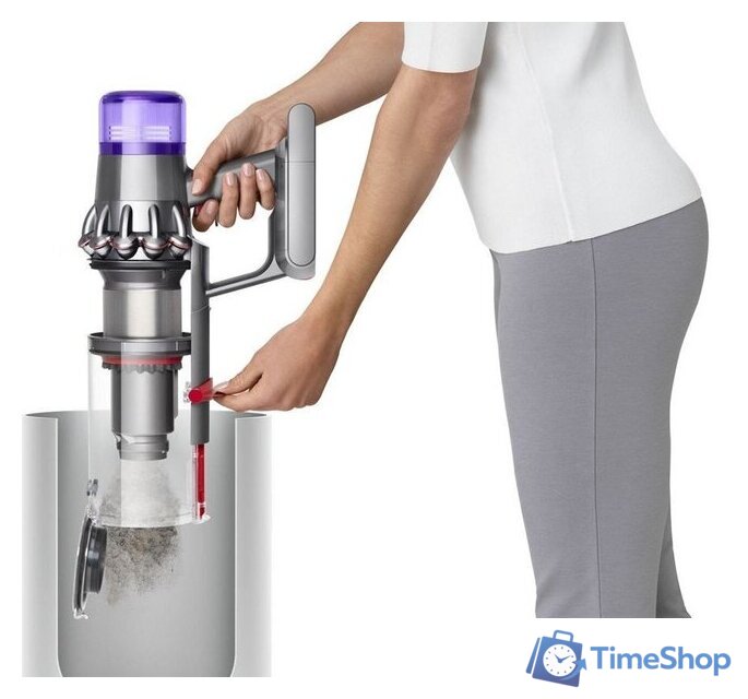 Пылесос Dyson V11 Advanced 479333-01 (никель/фиолетовый) - Изображение №5 — Интернет-магазин Time-Shop