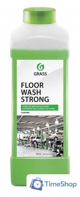 Средство для напольных покрытий Grass Floor Wash Strong 1 л - Изображение №1 — Интернет-магазин Time-Shop