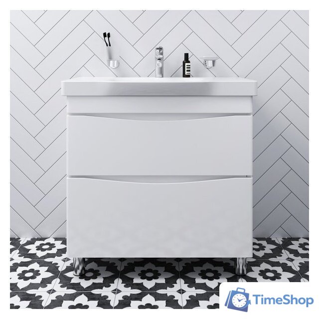  AM.PM Тумба с умывальником Like M80FSX0802WG + M80WCC0802WG - Изображение №6 — Интернет-магазин Time-Shop