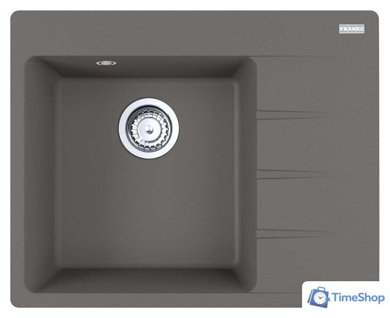 Кухонная мойка Franke Centro CNG 611-62 TL 114.0633.134 (каменный серый) - Изображение №1 — Интернет-магазин Time-Shop