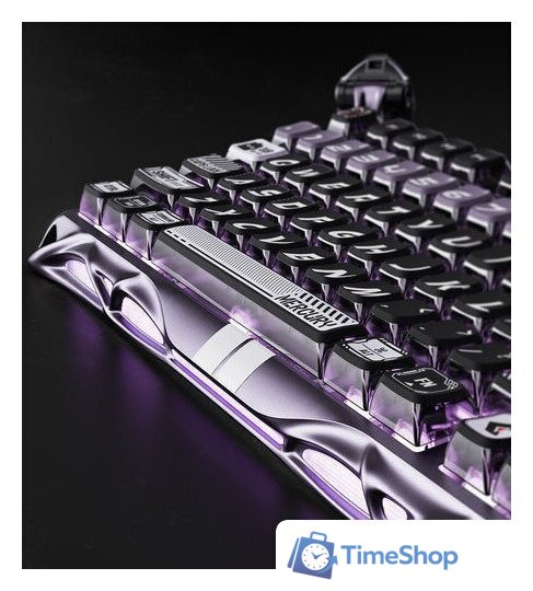Клавиатура Gravastar Mercury V75 Pro Iron Purple (GravaStar x Gateron Magnetic Jade Pro) - Изображение №8 — Интернет-магазин Time-Shop