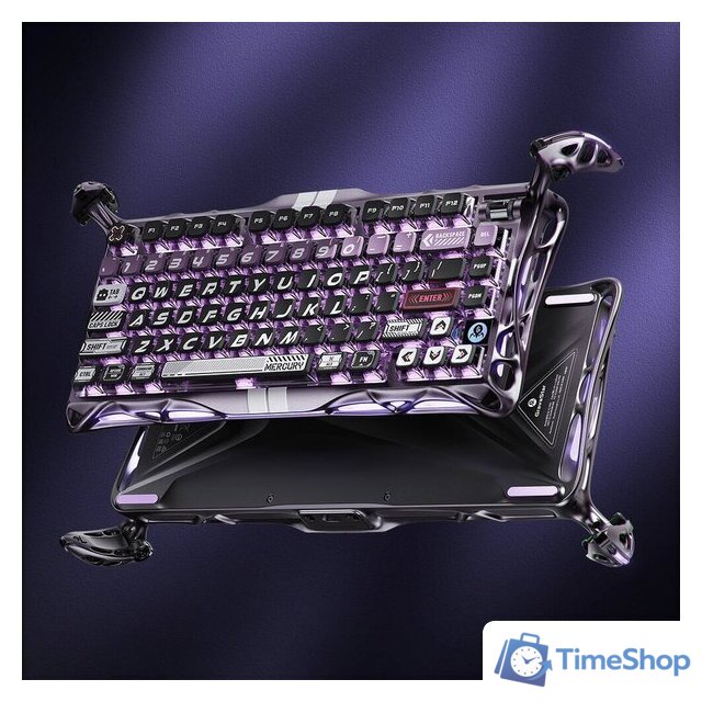 Клавиатура Gravastar Mercury V75 Pro Iron Purple (GravaStar x Gateron Magnetic Jade Pro) - Изображение №11 — Интернет-магазин Time-Shop