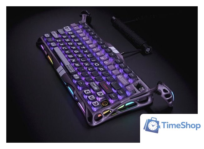 Клавиатура Gravastar Mercury V75 Pro Iron Purple (GravaStar x Gateron Magnetic Jade Pro) - Изображение №6 — Интернет-магазин Time-Shop